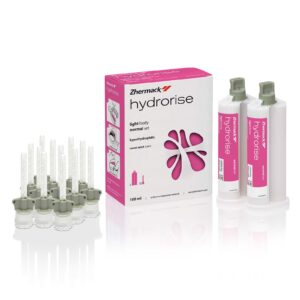 Hydrorise LIGHT normal (коригуюча маса), А силікон 2 картриджі по 50 мл + 12 насадок, Zhermack